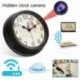 Horloge à motif oiseau à caméra espion Full HD 1080P Wifi rond 