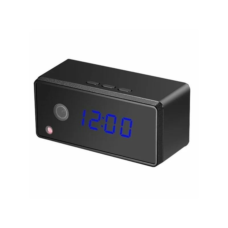 Horloge réveil caméra espion WiFi HD 1080P Vision à distance