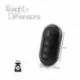 Clé de voiture factice clé USB à caméra espion Full HD 1080P 