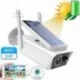 Caméra de surveillance Waterproof panneau solaire Full HD 2048 x 1536P