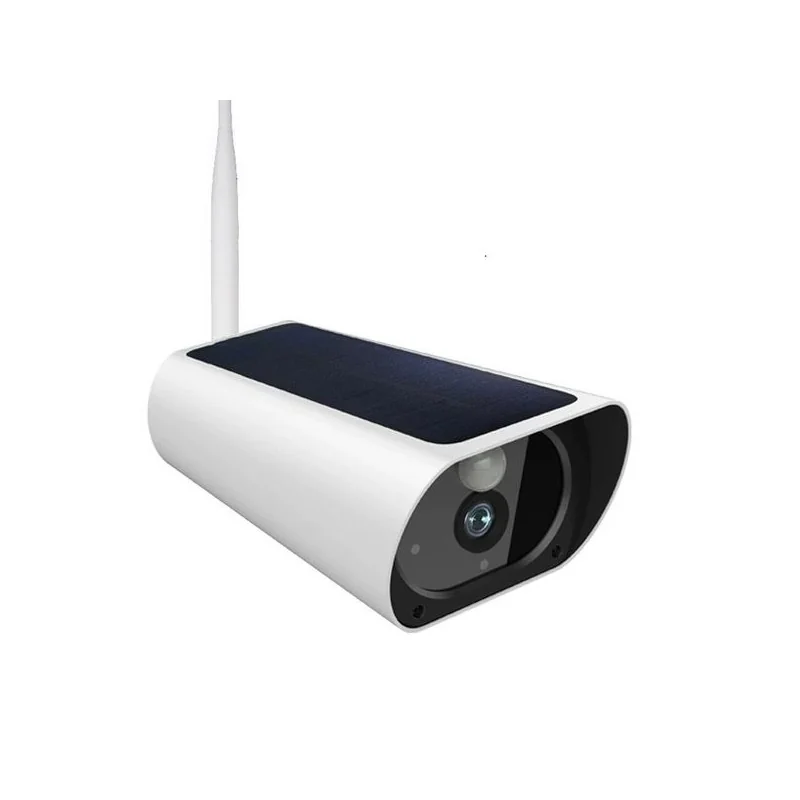 Caméra de surveillance solaire grande batterie Wifi et IP Zoom X4