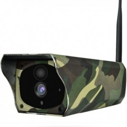 Caméra de surveillance panneau solaire camouflage HD 1080P
