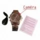 Montre bracelet caméra intégrée