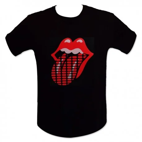 Habillement fun Led symbole des Rolling Stones