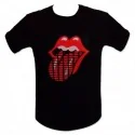 Habillement fun Led symbole des Rolling Stones