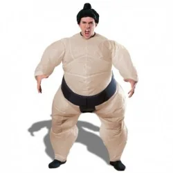 Costume gonflable insolite sumo japonais
