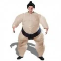 Costume gonflable insolite sumo japonais