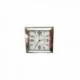 Petite horloge carrée caméra cachée