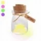 Bocal souhait avec algue lumineuse