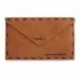 Pochette enveloppe cuir pour smartphone