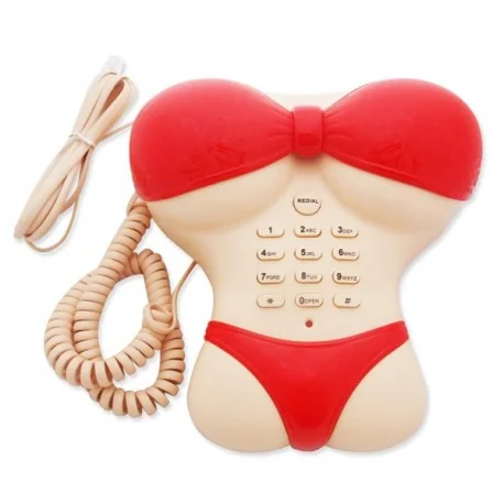 Téléphone femme en bikini