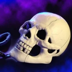 Crâne téléphone