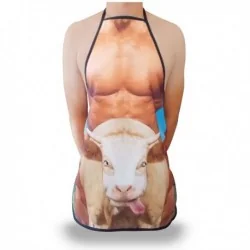 Apron mec sexy et une vache