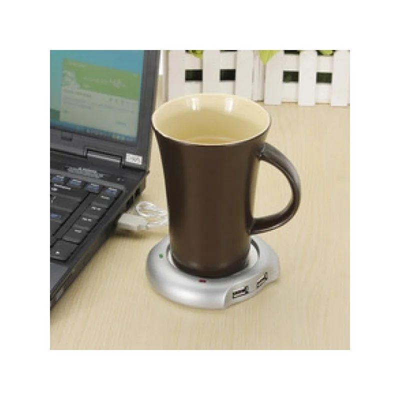 Multiplicateur HUB USB chauffe-tasse 