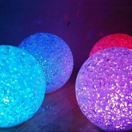 Lampe d'ambiance globe à LED
