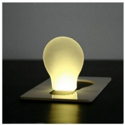 Lampe LED Carte Plate
