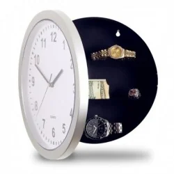 Coffre-fort horloge ronde