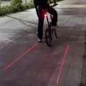 Éclairage LED pour vélo avec traçage lumineux