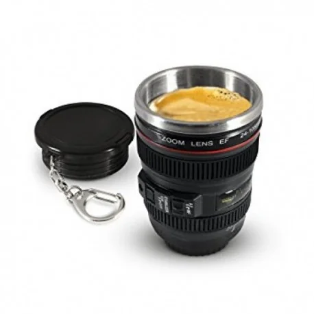 Porte clés Mini-tasse thermos appareil photo 50 ml