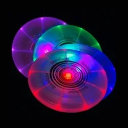 Frisbee LED 7 couleurs