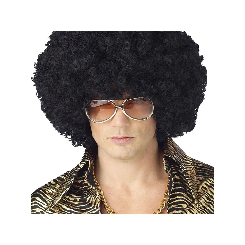 Miss U Hair – perruque Afro Disco 70s pour hommes, tenue Disco