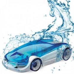 Voiture à construire roulant à l'eau salée