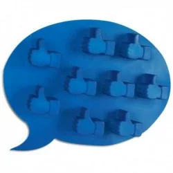 Bac à glacons logo Like Facebook