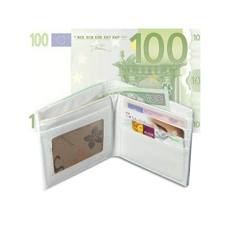 Portefeuille réplique billet de 100 euros 