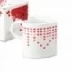 Mug thermo-réactifs en forme de coeur L Love You