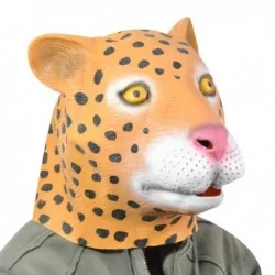 Masque intégral léopard