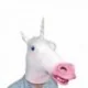 Masque intégral licorne en latex