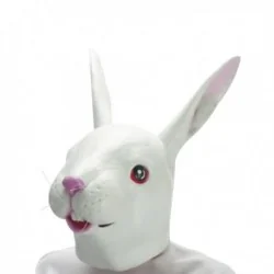 Masque tête de lapin intégral