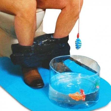 Pêche à la ligne pour WC