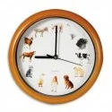 Horloge musical animaux