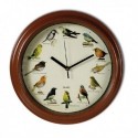 Horloge murale mélodie des oiseaux