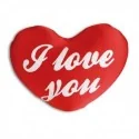 Coussin coeur I love you