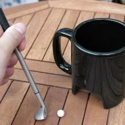 Mug mini-golf en porcelaine