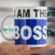 Mug XXL I am the boss 750 ml