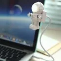 Lampe USB astronaute en plastique