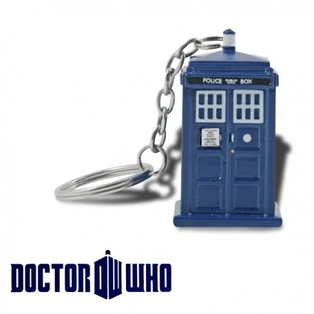 Porte-clés lumineux Tardis Docteur Who