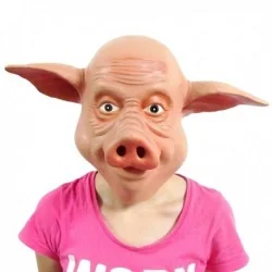 Masque tête de cochon