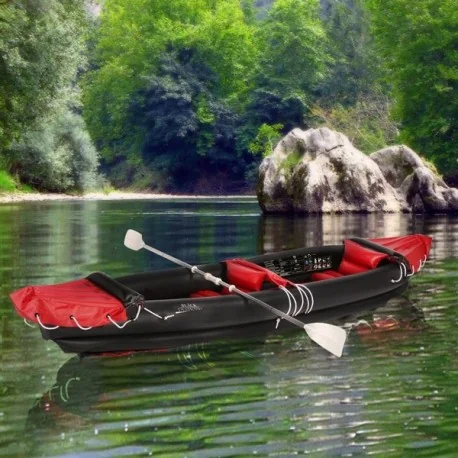 Canoë kayak gonflable 2 places avec accessoires