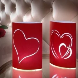 Lampions décoratifs au design romantique