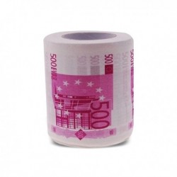 Papier toilettes billets de 500 euros