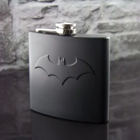 Flasque Batman noire