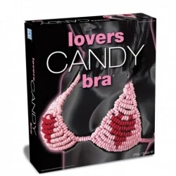 Soutien-gorge en bonbons comestibles coeur