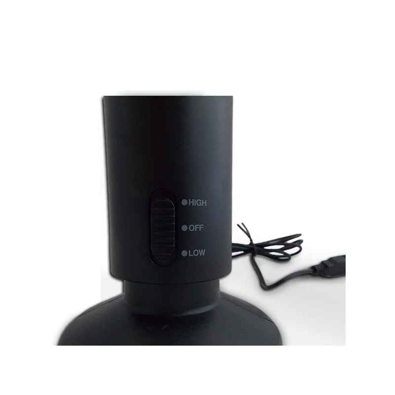 Ventilateur portable Tour de cou réglable à 360 ° pour les sports, alimenté  par USB noir - Ventilateur à la Fnac