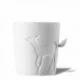 Tasse animal anse queue de biche