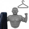 Porte-manteau homme musclé