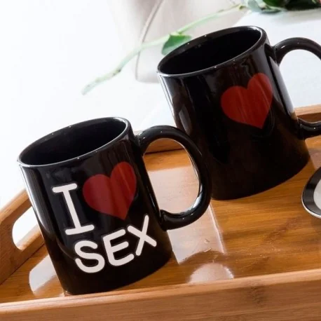 Tasse thermo-changeante I Love Sex